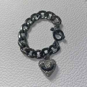 Juicy Couture Heart Pave Bracelet